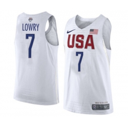 Nike Team USA #7 Kyle Lowry Authentic White 2016 Olympic Basketball Jersey Nike Team USA #7 Kyle Lowry Authentic White 2016 Olympic Basketball Jersey
