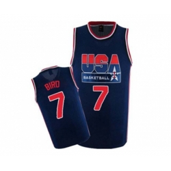 Nike Team USA #7 Larry Bird Authentic Navy Blue 2012 Olympic Retro Basketball Jersey Nike Team USA #7 Larry Bird Authentic Navy Blue 2012 Olympic Retro Basketball Jersey