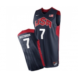 Nike Team USA #7 Russell Westbrook Authentic Navy Blue 2012 Olympics Basketball Jersey Nike Team USA #7 Russell Westbrook Authentic Navy Blue 2012 Olympics Basketball Jersey