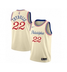 Philadelphia 76ers #22 Mattise Thybulle Swingman Cream Basketball Jersey - 2019-20 City Edition