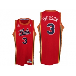 Philadelphia 76ers #3 Allen Iverson Red Hardwood Classics Swingman Jersey Philadelphia 76ers #3 Allen Iverson Red Hardwood Classics Swingman Jersey