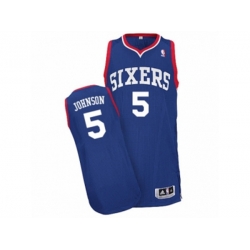 Philadelphia 76ers #5 Amir Johnson Authentic Royal Blue Alternate NBA Jersey Philadelphia 76ers #5 Amir Johnson Authentic Royal Blue Alternate NBA Jersey