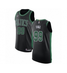 Boston Celtics #99 Tacko Fall Authentic Black Basketball Jersey - Statement Edition