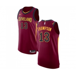 Cleveland Cavaliers #13 Tristan Thompson Authentic Maroon Road NBA Jersey - Icon Edition