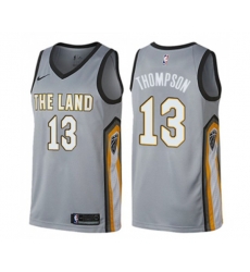 Cleveland Cavaliers #13 Tristan Thompson Swingman Gray NBA Jersey - City Edition