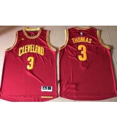 Cleveland Cavaliers #3 Thomas Rose Red Road Stitched NBA Jersey