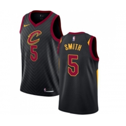 Cleveland Cavaliers #5 J.R. Smith Swingman Black Alternate NBA Jersey Statement Edition