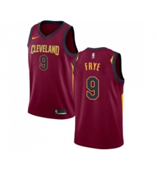 Cleveland Cavaliers #9 Channing Frye Swingman Maroon Basketball Jersey - Icon Edition