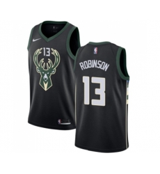 Milwaukee Bucks #13 Glenn Robinson Swingman Black Alternate NBA Jersey - Statement Edition