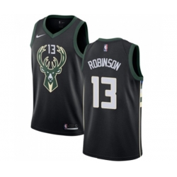 Milwaukee Bucks #13 Glenn Robinson Swingman Black Alternate NBA Jersey - Statement Edition Milwaukee Bucks #13 Glenn Robinson Swingman Black Alternate NBA Jersey - Statement Edition
