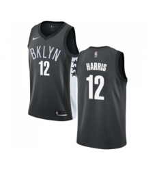 Brooklyn Nets #12 Joe Harris Swingman Gray Basketball Jersey Statement Edition