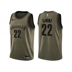Brooklyn Nets #22 Caris LeVert Green Salute to Service NBA Swingman Jersey Brooklyn Nets #22 Caris LeVert Green Salute to Service NBA Swingman Jersey