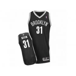 Brooklyn Nets #31 Jarrett Allen Authentic Black Road NBA Jersey Brooklyn Nets #31 Jarrett Allen Authentic Black Road NBA Jersey