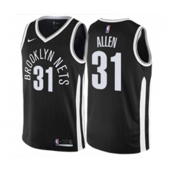 Brooklyn Nets #31 Jarrett Allen Swingman Black NBA Jersey - City Edition Brooklyn Nets #31 Jarrett Allen Swingman Black NBA Jersey - City Edition