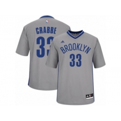 Brooklyn Nets #33 Allen Crabbe Swingman Gray Alternate NBA Jersey Brooklyn Nets #33 Allen Crabbe Swingman Gray Alternate NBA Jersey