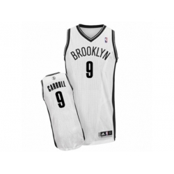 Brooklyn Nets #9 DeMarre Carroll Authentic White Home NBA Jersey Brooklyn Nets #9 DeMarre Carroll Authentic White Home NBA Jersey