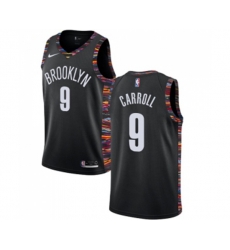 Brooklyn Nets #9 DeMarre Carroll Swingman Black Basketball Jersey - 2018-19 City Edition