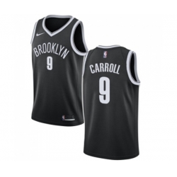 Brooklyn Nets #9 DeMarre Carroll Swingman Black Road NBA Jersey - Icon Edition