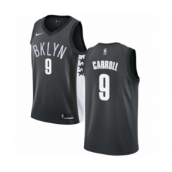 Brooklyn Nets #9 DeMarre Carroll Swingman Gray NBA Jersey Statement Edition Brooklyn Nets #9 DeMarre Carroll Swingman Gray NBA Jersey Statement Edition