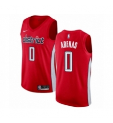 Washington Wizards #0 Gilbert Arenas Red Swingman Jersey - Earned Edition
