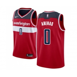 Washington Wizards #0 Gilbert Arenas Swingman Red Road NBA Jersey - Icon Edition