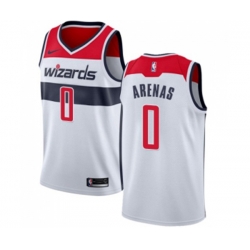 Washington Wizards #0 Gilbert Arenas Swingman White Home NBA Jersey - Association Edition Washington Wizards #0 Gilbert Arenas Swingman White Home NBA Jersey - Association Edition
