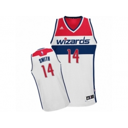 Washington Wizards #14 Jason Smith Swingman White Home NBA Jersey Washington Wizards #14 Jason Smith Swingman White Home NBA Jersey