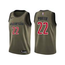 Washington Wizards #22 Otto Porter Green Salute to Service NBA Swingman Jersey Washington Wizards #22 Otto Porter Green Salute to Service NBA Swingman Jersey