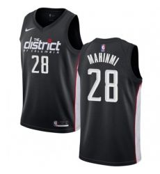 Washington Wizards #28 Ian Mahinmi Swingman Black NBA Jersey - City Edition