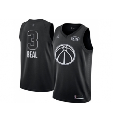 Washington Wizards #3 Bradley Beal Black NBA Jordan Swingman 2018 All-Star Game Jersey