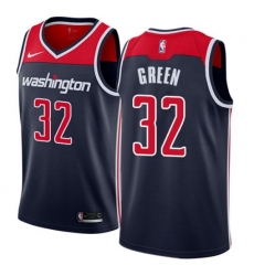 Washington Wizards #32 Jeff Green Swingman Navy Blue NBA Jersey Statement Edition