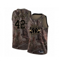 Washington Wizards #42 Davis Bertans Swingman Camo Realtree Collection Basketball Jersey