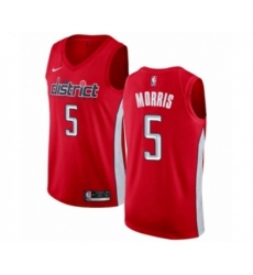 Washington Wizards #5 Markieff Morris Red Swingman Jersey - Earned Edition