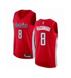 Washington Wizards #8 Rui Hachimura Red Swingman Jersey - Earned Edition