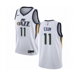 Utah Jazz #11 Dante Exum Swingman NBA Jersey - Association Edition