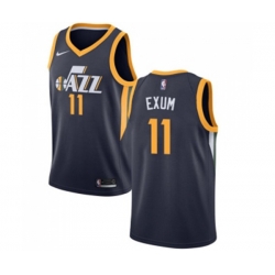 Utah Jazz #11 Dante Exum Swingman Navy Blue Road NBA Jersey - Icon Edition