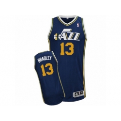 Utah Jazz #13 Tony Bradley Swingman Navy Blue Road NBA Jersey