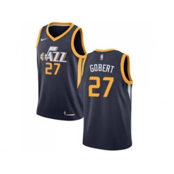 Utah Jazz #27 Rudy Gobert Navy NBA Swingman Icon Edition Jersey