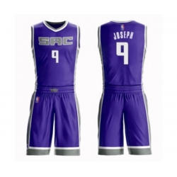 Sacramento Kings #9 Cory Joseph Swingman Purple Basketball Suit Jersey - Icon Edition