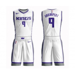 Sacramento Kings #9 Iman Shumpert Swingman White Basketball Suit Jersey - Association Edition Sacramento Kings #9 Iman Shumpert Swingman White Basketball Suit Jersey - Association Edition