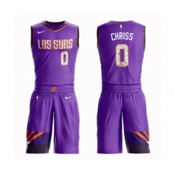 Phoenix Suns #0 Marquese Chriss Swingman Purple Basketball Suit Jersey - City Edition