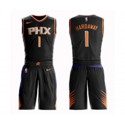 Phoenix Suns #1 Penny Hardaway Swingman Black Basketball Suit Jersey - Statement Edition