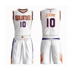 Phoenix Suns #10 Ty Jerome Swingman White Basketball Suit Jersey - Association Edition