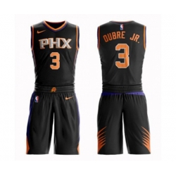 Phoenix Suns #3 Kelly Oubre Jr. Swingman Black Basketball Suit Jersey - Statement Edition