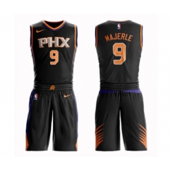 Phoenix Suns #9 Dan Majerle Swingman Black Basketball Suit Jersey - Statement Edition