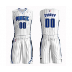 Orlando Magic #00 Aaron Gordon Swingman White Basketball Suit Jersey - Association Edition Orlando Magic #00 Aaron Gordon Swingman White Basketball Suit Jersey - Association Edition