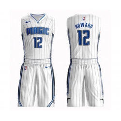Orlando Magic #12 Dwight Howard Swingman White Basketball Suit Jersey - Association Edition Orlando Magic #12 Dwight Howard Swingman White Basketball Suit Jersey - Association Edition