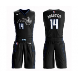 Orlando Magic #14 D.J. Augustin Swingman Black Basketball Suit Jersey - City Edition Orlando Magic #14 D.J. Augustin Swingman Black Basketball Suit Jersey - City Edition