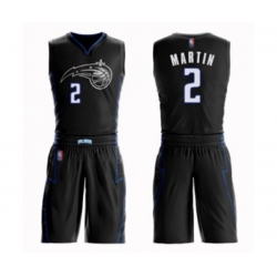 Orlando Magic #2 Jarell Martin Swingman Black Basketball Suit Jersey - City Edition Orlando Magic #2 Jarell Martin Swingman Black Basketball Suit Jersey - City Edition