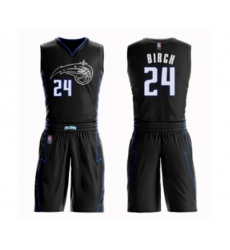 Orlando Magic #24 Khem Birch Swingman Black Basketball Suit Jersey - City Edition